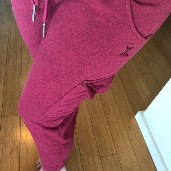 Onepiece Red Melange Sweatpants Size Small With 4 pockets - Picture 7 of 8